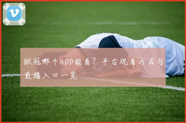 欧冠哪个app能看?平台观看方式与直播入口一览